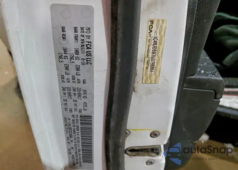 2016 Jeep Compass Sport from USA, damaged, VIN 1C4NJDBB7GD798864